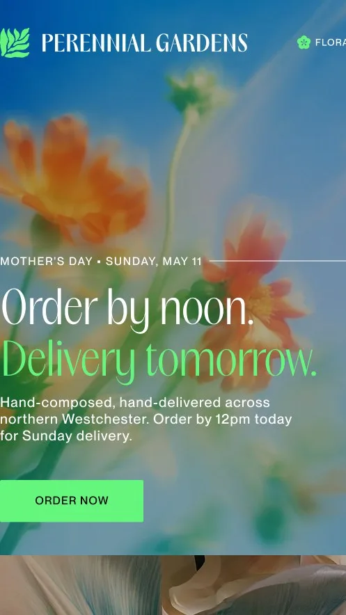 Mother’s Day email