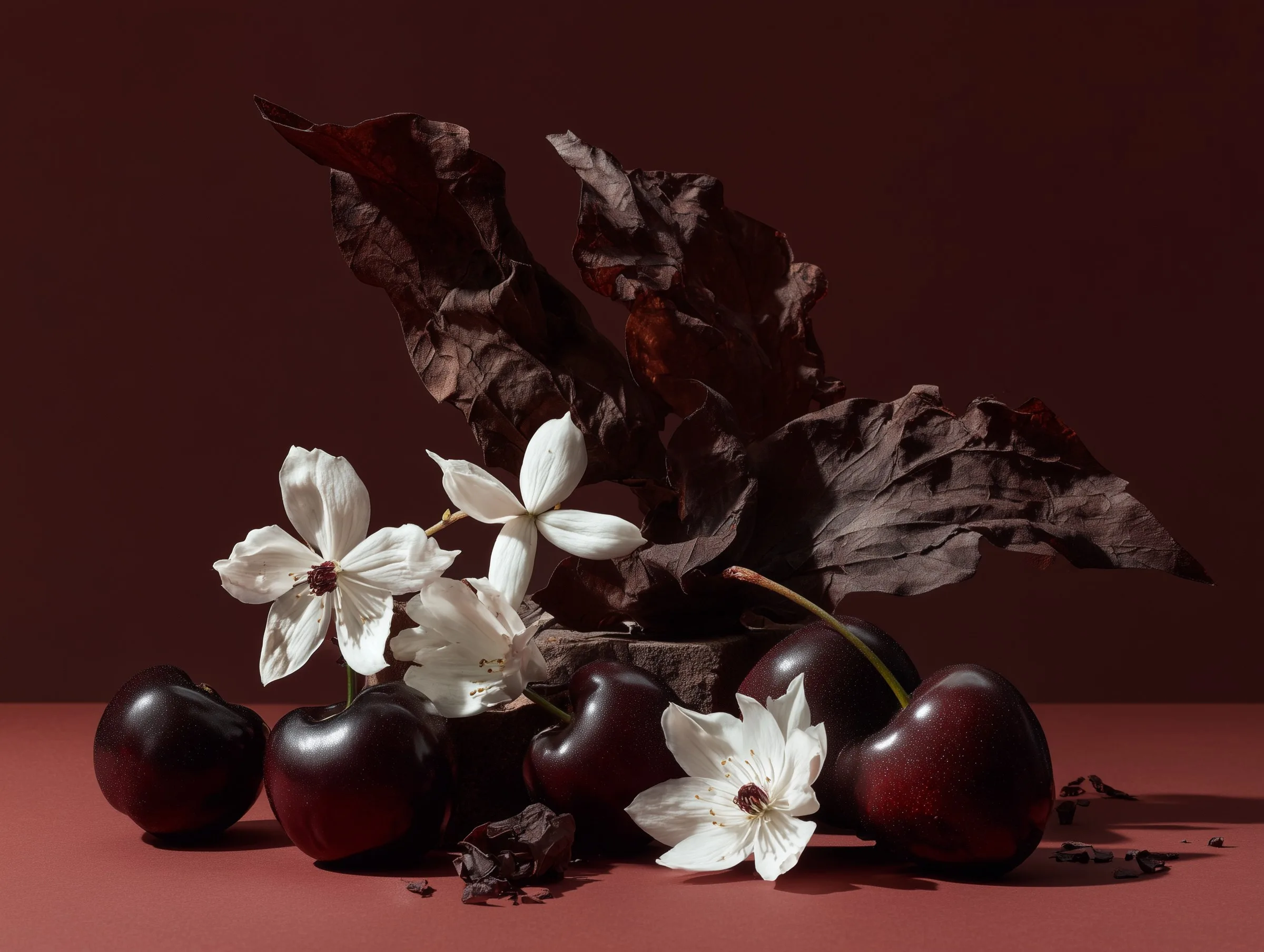 The extrait among cherries and jasmine