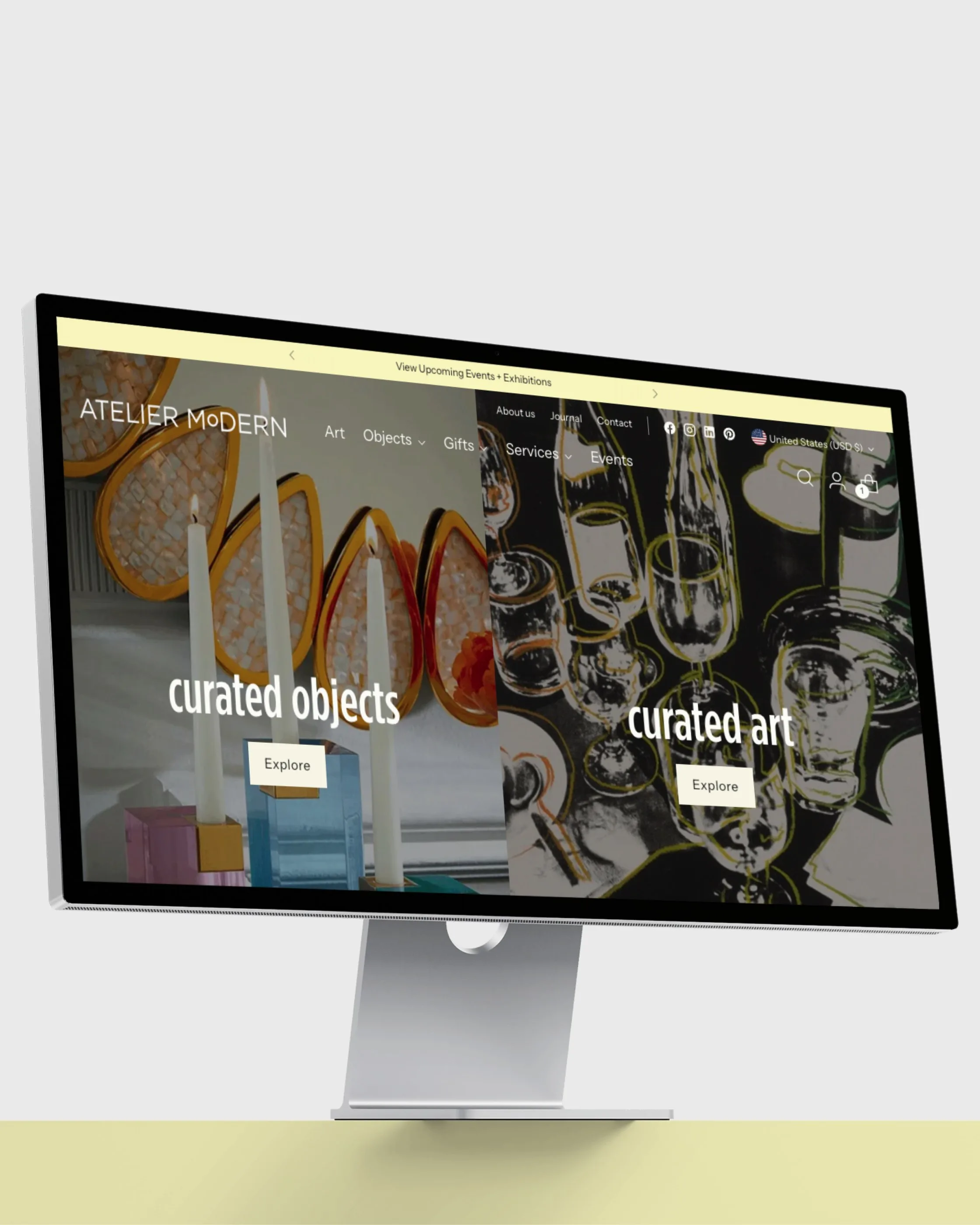 Atelier Modern, a detail