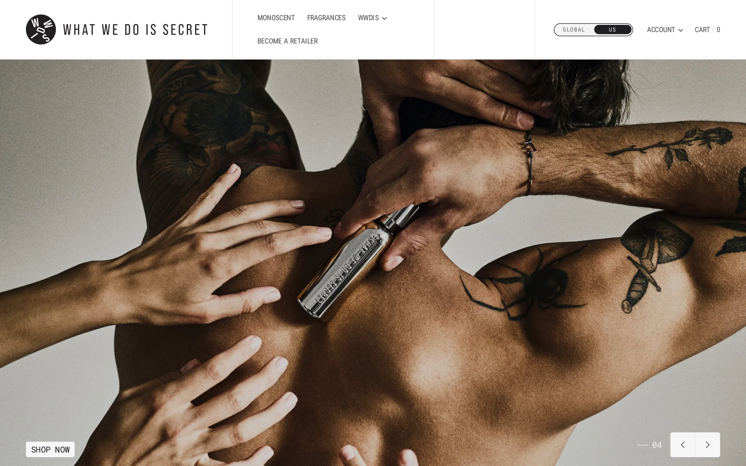What We Do Is Secret website: Home